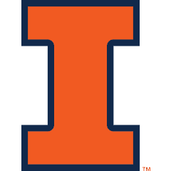 Illinois college football team logo